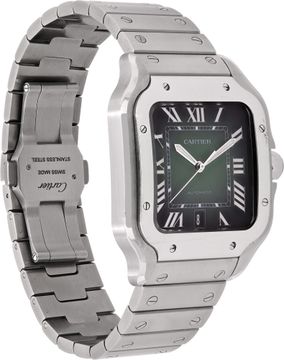 Cartier Santos WSSA0062 Stainless Steel 38mm auto watch