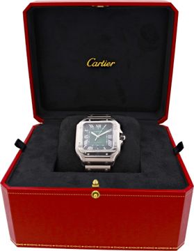 Cartier Santos WSSA0062 Stainless Steel 38mm auto watch