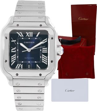 Cartier Santos 39.8mm crwssa0071 Mens Watch Collection