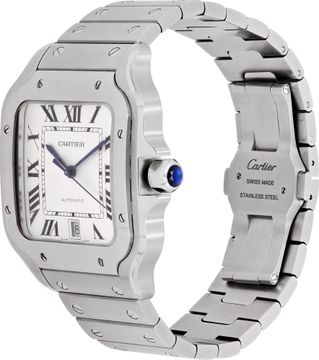 Cartier Santos Large in stainless steel