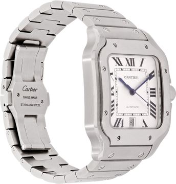 Cartier Santos WSSA0018 Stainless Steel 39mm auto watch