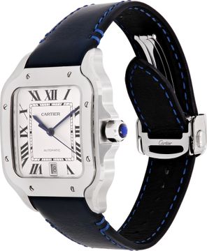Cartier Santos Large in stainless steel