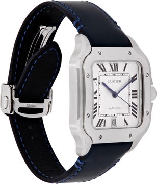 Cartier Santos Large in stainless steel