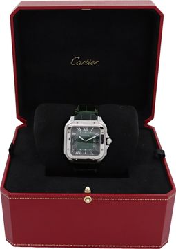 Cartier Santos WSSA0062 Stainless Steel 40mm auto watch