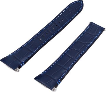Cartier Santos blue alligator strap (21mm x 18mm) Cartier Santos blue alligator strap (21mm x 18mm) Jewelry Collection