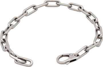 Cartier Santos bracelet chain medium model 18k white gold