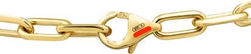 Cartier Santos D Cartier Necklace, 18k yellow gold chain