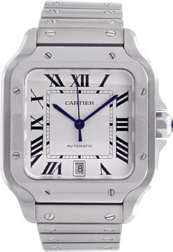 Cartier Santos WSSA0018 Stainless Steel 37mm auto watch Cartier Santos "De Cartier" 37mm WSSA0018 Mens Watch Collection