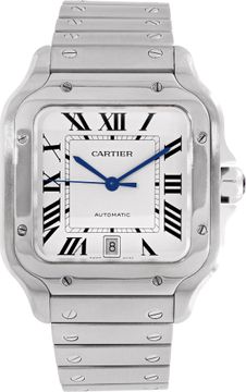 Cartier Santos De Cartier Cartier Santos "De Cartier" 37mm WSSA0018 Mens Watch Collection