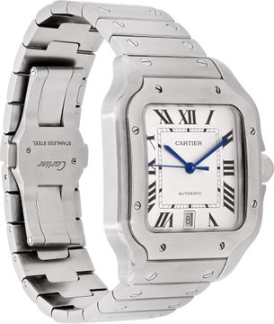 Cartier Santos De Cartier in stainless steel