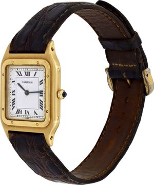 Cartier Santos Dumont "Paris" in 18k yellow gold