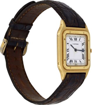 Cartier Santos Dumont "Paris" in 18k yellow gold