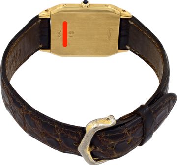 Cartier Santos Dumont "Paris" in 18k yellow gold