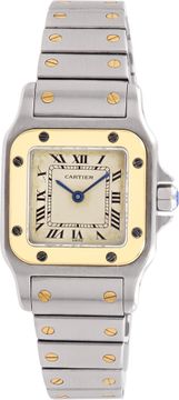Cartier Santos 1057930 18k & steel 24mm Quartz watch Cartier Santos "Galbee" 24mm 1057930 Ladies Watch Collection