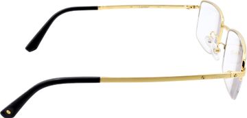 Cartier Santos glasses in gold plate