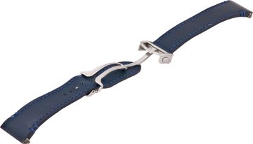 Cartier Santos Large Blue Leather Strap KDAALABM (21mm x 18mm)