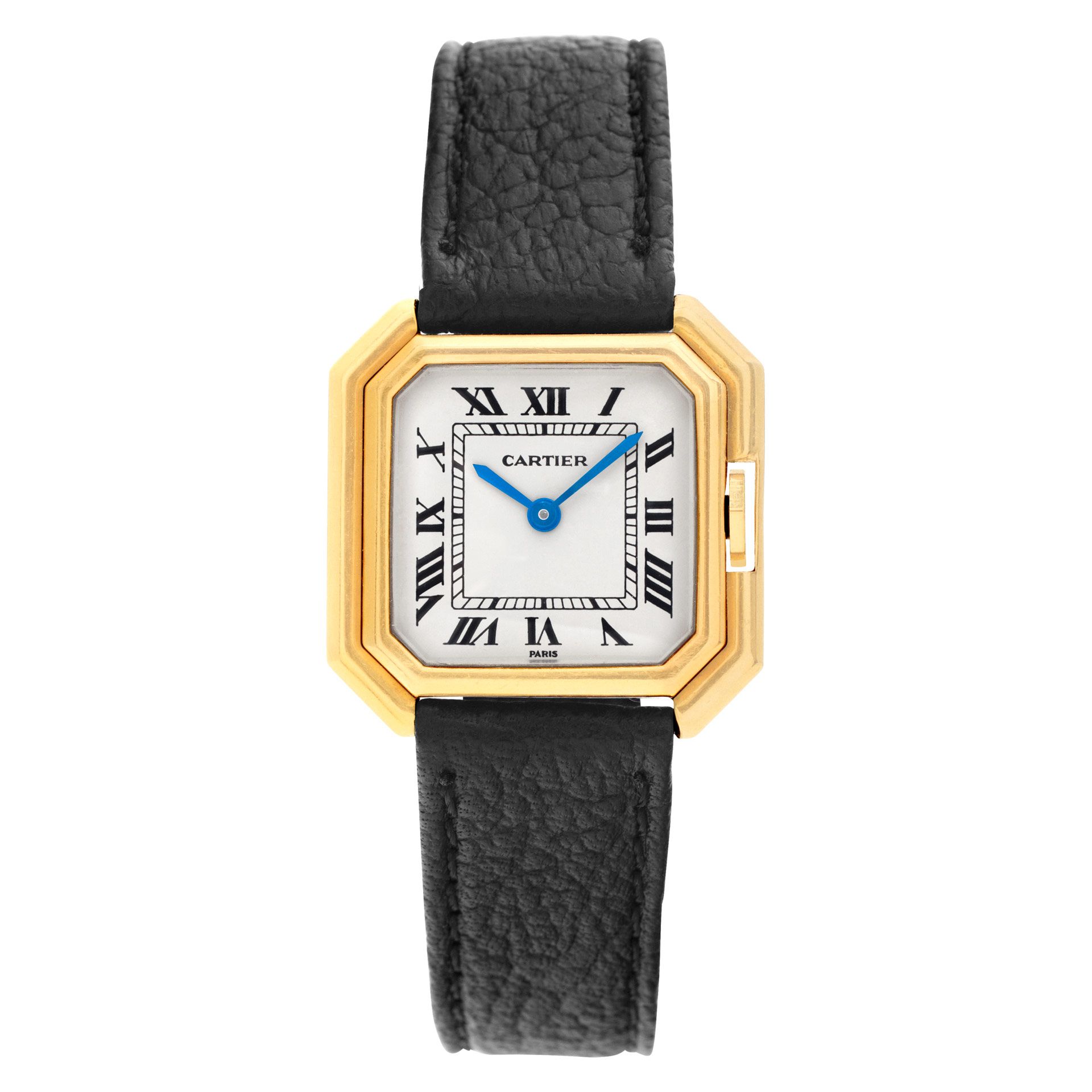 Used Cartier Sextavado 78099 18k 22mm Manual watch | Gray & Sons