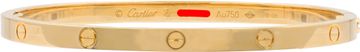 Cartier Small Love Bracelet in 18k yellow gold. Size 16