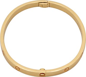 Cartier Small Love Bracelet in 18k yellow gold. Size 16