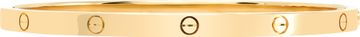 Cartier Small Love Bracelet in 18k yellow gold size 17