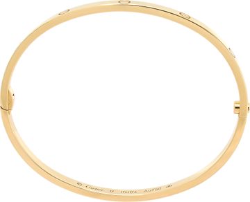 Cartier Small Love Bracelet in 18k yellow gold size 17