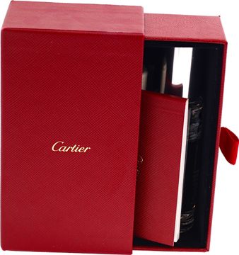 Cartier Small Love ring in 18k white gold with a single diamond