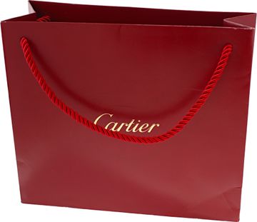 Cartier Small Love ring in 18k white gold with a single diamond