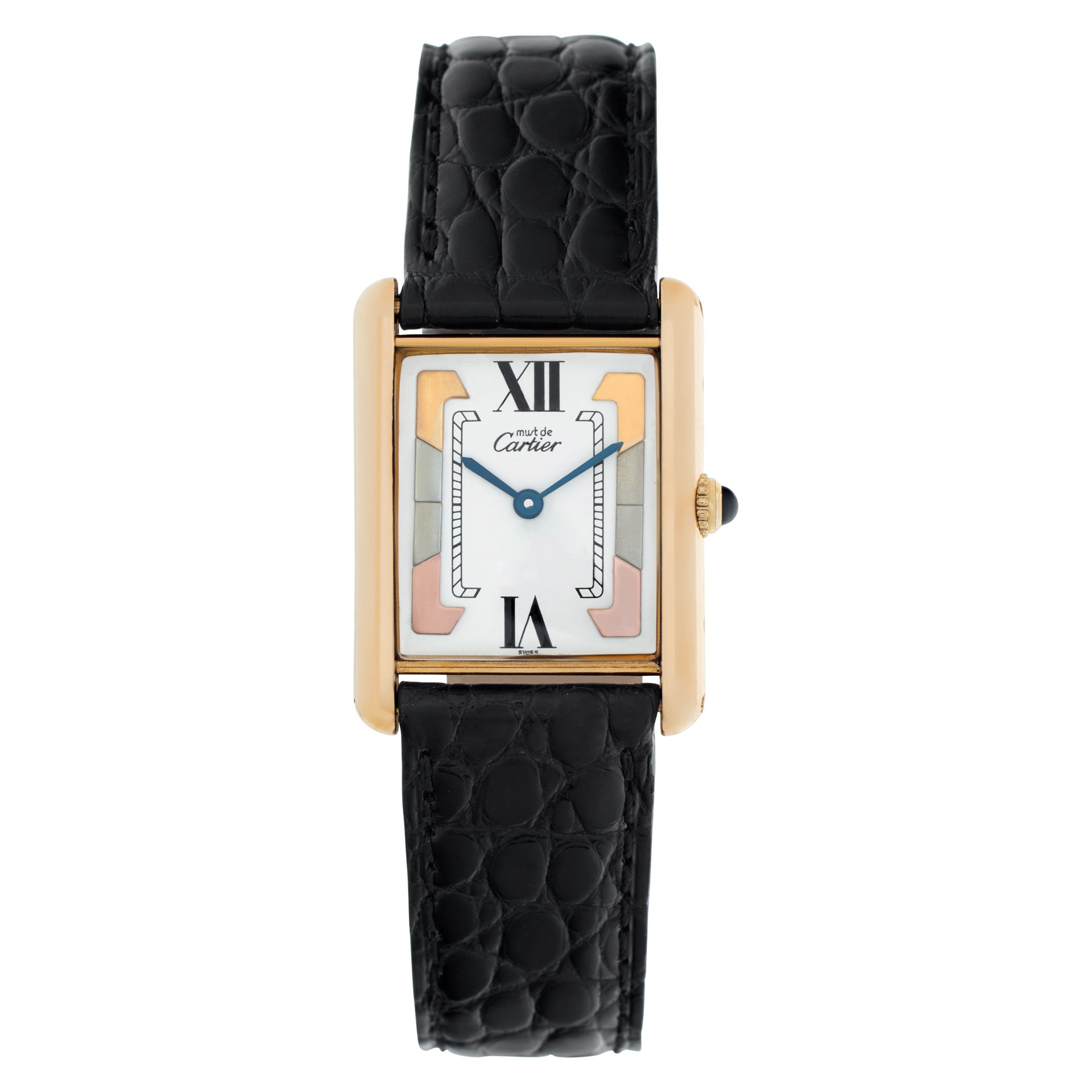 Pre-owned Cartier Tank 18k 23mm Quartz watch | Gray & Sons Jewelers