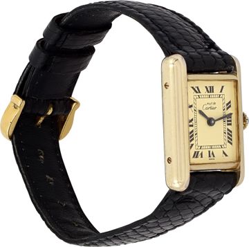 Cartier Tank Vermeil 28mm Manual watch