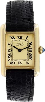 Cartier Tank Vermeil 28mm Manual watch Cartier Tank 28mm Ladies Watch Collection