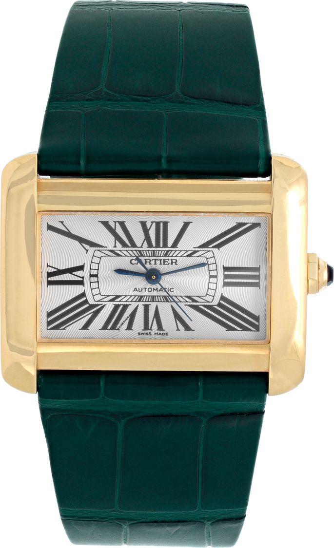 Preowned Cartier Tank 2603 18k Yellow Gold 38mm auto watch