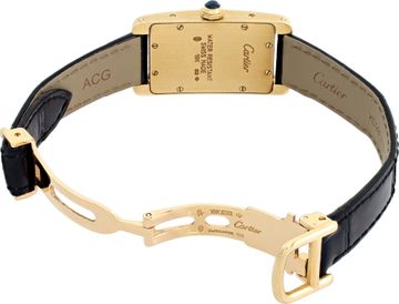 Cartier Tank Americaine 1710 18k Yellow Gold 34mm Quartz watch