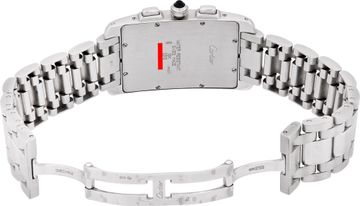 Cartier Tank Americaine 2312 18k White Gold 36mm Quartz watch