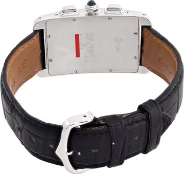 Cartier Tank Americane in 18k white gold