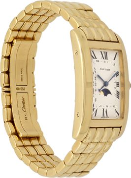 Cartier Tank Americaine 819907 18k 31mm Quartz watch