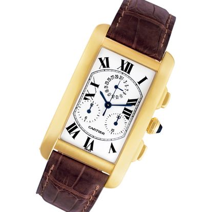 Preowned Cartier Tank American 1730 18k 26.5mm Quartz | Gray & Sons