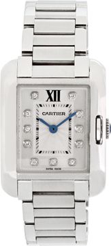 Cartier    Tank Anglaise 30mm w4ta0003 Ladies Watch Collection