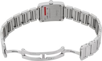 Cartier Tank Francaise 2403 18k White Gold 20mm Quartz watch