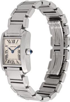 Cartier Tank Francaise 2384 Stainless Steel 20mm Quartz watch