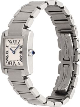 Cartier Tank Francaise 2384 Stainless Steel 20mm Quartz watch