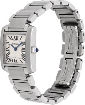 Cartier Tank Francaise W51008Q3 Stainless Steel 20mm Quartz watch