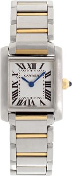 Cartier Tank Francaise in stainless steel and 18k yellwo gold Cartier Tank Francaise 24mm 182644CD Ladies Watch Collection