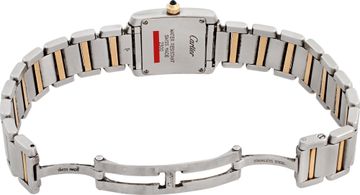Cartier Tank Francaise 2300 18k & steel 24mm Quartz watch