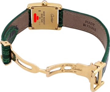 Cartier Tank Francaise 2385 18k 25mm Quartz watch