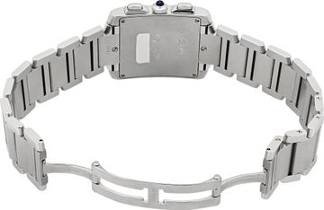 Cartier Tank Francaise w51001q3 Stainless Steel 28mm Quartz watch