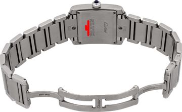 Cartier Tank Franciase in stainless steel