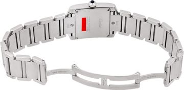 Cartier Tank Francaise in stainless steel
