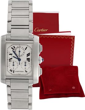 Cartier Tank Francaise 35mm 2303 Mens Watch Collection