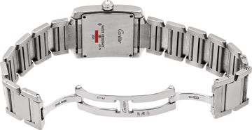 Cartier Tank Francaise 2491 18k White Gold 25mm Quartz watch