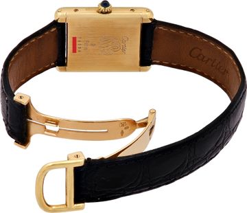 Cartier Tank Louis 78086 18k Yellow Gold 30mm Manual watch